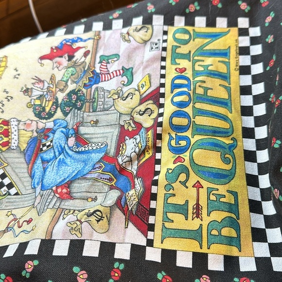 Unused “Fiddler’s Elbow” ME “It’s Good to Be Queen” 100% Cotton - Picture 10 of 15